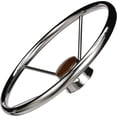 thumbnail image 4 of SeaChoice  28551; Ss Destroyer Steering Wheel, 4 of 5