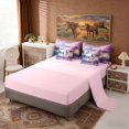 thumbnail image 4 of Erosebridal White Horse Bedding Comforter Set for Girls, Japanese Cherry Blossoms Queen Bedding Sets, 4 of 6