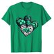 thumbnail image 4 of Camisetas de Manga Corta para las Mujeres de Moda Imprimir Cuello Redondo Camiseta, Mezcla de Poliéster Ligero para Primavera Verano Otoño, 4 of 8