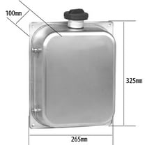 7L Fuel Tank Gasoline Fuel Tank Anti-corrosion Easy to Carry Easy to Use High Temperature Resistant for Parking Heater