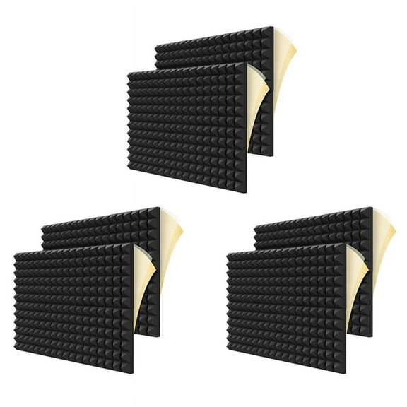 36Pcs Soundproof Foam Panels,2 Inch x 12 Inch x 12 Inch Shaped Acoustic Panels for Wall,Studio, Home and Office