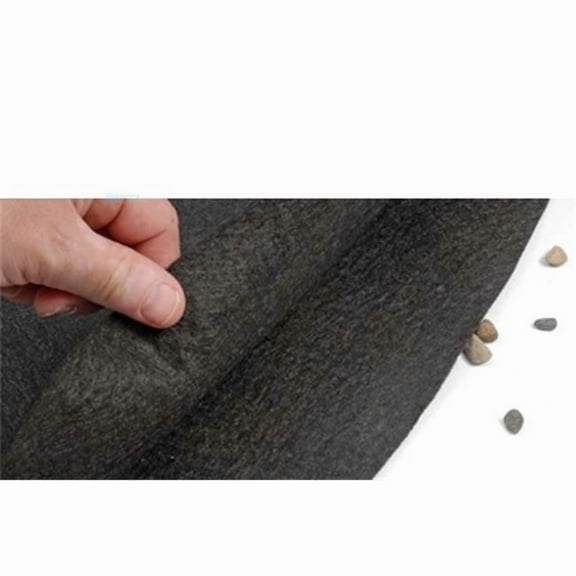 GL International 70-1526OV-BLK-160 15 x 26 ft. Oval Armor Shield Floor Liner Pad - Black