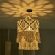 thumbnail image 4 of 2 tapices de pared hechos a mano, pantalla de lámpara de macramé, decoración bohemia, tapiz artesanal, fondo para cabecero colgante, 4 of 5