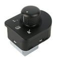 thumbnail image 3 of ANGGREK Rearview Mirror Knob Switch, 1J1959565E Easy Installation Durable ABS Rearview Mirror Switch, For Vehicle Auto Automobile Cars, 3 of 8