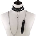 thumbnail image 4 of relayinert Style Gothic Choker Necklace For Standout Fashion Statement Statement With Style red, 4 of 6