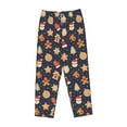 thumbnail image 4 of Daiia Holiday Gingerbreads Women's Sleep Pant with Pockets and Drawstring,Pajama Pants-Medium, 4 of 9