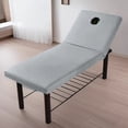 thumbnail image 4 of SIfdSeng Massage Fitted Sheet Brushed Polyester Bed Cover for Spa Salon & Universal Size with All Round Elastic Machine Washable, 4 of 7