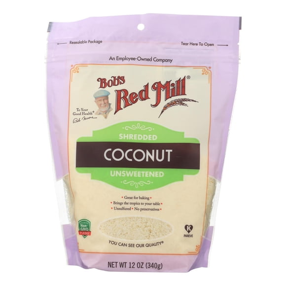 Bob's Red Mill Noix de Coco Râpée, Caisse de 4 X 12 Oz