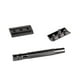 thumbnail image 3 of Máquina de afeitar de seguridad de doble filo para hombres, con soporte recto para afeitadora de rostro para hombres, color negro, 3 of 5