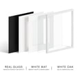 thumbnail image 3 of Marco de fotos HAUS AND HUES, 6 x 8 cm, roble blanco con cristal auténtico, 3 of 8