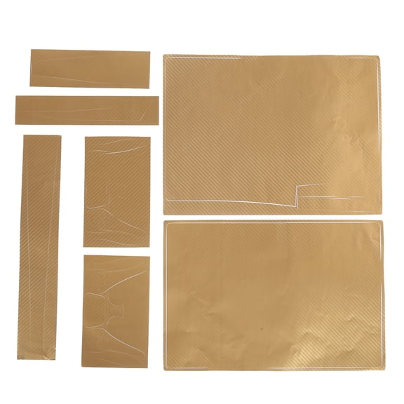 Controller Gamepad Protective Sticker Game Console Skin Decoration Cover for PS5 Gold