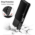thumbnail image 5 of for Galaxy A13 Case Wallet Cover 4-Card Credit Card Holder ID Slot Scratch Resistant Dual Layer Hybrid Protective Hard Shell Rugged TPU Bumper Armor Case for Samsung Galaxy A13 5G Black, 5 of 13