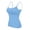 utr317#-Sky Blue, variant on Women Tanks Camis Seamless Comfort Camisole Built In Bra Padded Tank Top For Everyday Wear And Layering Sky Blue 5XL