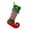B, variant on Striped Elf Stocking – Decorative Hanging Sock with Bells & Belt Design for Holiday Fireplace Mantel Party Home Decor