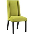 thumbnail image 2 of Modway Baron 19.5" Fabric & Wood Dining Chair in Wheatgrass Green (Set of 2), 2 of 4
