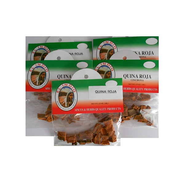 El Indio Quina Roja (Cinchona) 5-Pck / Net Wt 1/2oz (14gr)