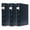 Blue, variant on Bellagio-Italia CD/DVD Storage Binder - Corona Caffe - Leather - 48-Disc Capacity - Storage Organizer for DVDs, CDs, Blu Rays, & Video Games - Acid-Free Binder Organizer Sheets - 1 Pack