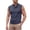 Navy Tank Tops for Men, variant on Mens Workout Tank Tops Athletic Undershirts Shirts for Men Summer Casual Stretchy Slim Button Stand Collared Basic Vests