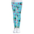 thumbnail image 4 of Yuyuekeji 3 Packs Little Girls Stretch Leggings Little Kids Soft Pants Size 4-12T, 4 of 5