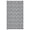 Gray/White, variant on HIWEAVER 9' x 18' Black/Brown Outdoor Rug PP Plastic Straw Woven Waterproof Patio Rug with Border Portable Outside Carpet for Balcony Deck Picnic Garden Decor