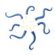 thumbnail image 1 of 7 tentáculos de monstruo marino para macetas. Insertos de pulpo para césped y patio. Azul, 1 of 9