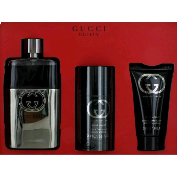 Gucci Guilty by Gucci, 3 Piece Gift Set for Men