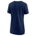 thumbnail image 3 of Women's Navy Detroit Tigers Weathered Official Logo Tri-Blend T-Shirt, 3 of 3