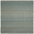 thumbnail image 3 of SAFAVIEH Natural Fiber Clara Braided Jute Area Rug, Blue, 6' x 6' Square, 3 of 7