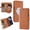 Brown, variant on ELEHOLD Wallet Magnetic Case For Google Pixel 10 /10 Pro Detachable Back,  Compatible with Mag-safe, 2 in 1 Shockproof Soft PU Leather Flip Card Slot Magnetic Case ,Black
