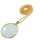 thumbnail image 3 of Lupa con cadena, collar con lupa, collar con lupa, lupa de lectura dorada, 3 of 7