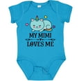 thumbnail image 3 of Inktastic Mimi Loves Me Unicorn Cat Girls Baby Bodysuit, 3 of 5