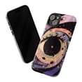 thumbnail image 3 of Surreal Cosmic Eye Phone Case, Mystical Galaxy Art Protective Cover for iPhone 16 15 14 13 12 11 Pro Max Plus Mini, 3 of 6