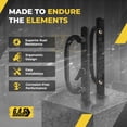 thumbnail image 6 of 8.5" Legacy Sliding Patio Glass Door Offset Handle Set - Sash Controls 2265 WITH Mortise Lock 45° for Replacement Fits 3-15/16” Screw Hole Spacing and 1-1/4" to 2-1/4" Door Thickness, 6 of 6
