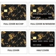 thumbnail image 4 of Bee Card Skin Sticker Debit Credit Card Skins Covering Branches Leaves Personalizing Bank Card Protecting Decals Waterproof No Bubble Slim for EBT Transportation Key Card Black 7.3x5.4Inch DIY, 4 of 8