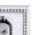thumbnail image 2 of Malden International Designs Malden Brilliance Jewel Mirror Picture Frame, 8x10, Mirrored, 2 of 5