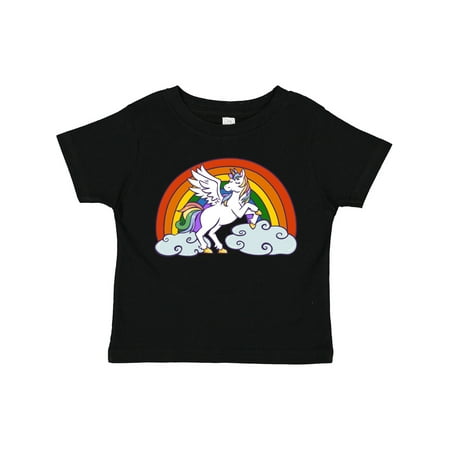 

Inktastic Rainbow Unicorn Gift Toddler Boy or Toddler Girl T-Shirt