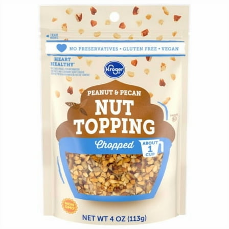 KR Peanut and Pecan Chopped Nut Topping