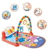 Baby Game Pad Music Pedal Piano Music Fitness Rack Crawling Mat With Hanging Toy