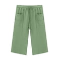 thumbnail image 4 of ANINEO Women's Casual Pants Everyday Comfortable Lightweight Trousers For Work Travel And Weekend Shopping Solid Color Birthday Daily Female Slacks, 4 of 5