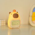 thumbnail image 4 of Fanysdsi Réveil Numérique Capybara avec Veilleuse pour Chambre d'Enfant et Table de Garderie, 4 of 8