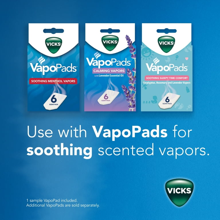 Vicks VapoInhaler Portable Non-Medicated Nasal Inhaler, Menthol - 1 ct