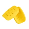 thumbnail image 1 of 2x1 Par De Mini Espinilleras De Fútbol Equipo De Protección Para Niños Niñas Deportes Al Aire Libre Amarillo, 1 of 8