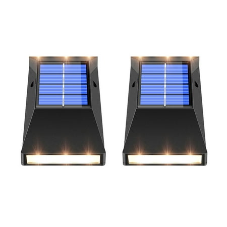 

2PCS Solar Wall Light Outdoor Decorative Outdoor Wall Lamp