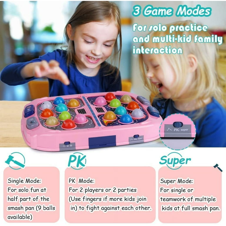 Whack A Mole Game,Toys for 3-12 Year Old Boys and Girls, Whack A Mole Game  for Toddlers, Pounding Gifts for 3 4 5 6 7 8+ Kids, Interactive Educational  Toys with Sound
