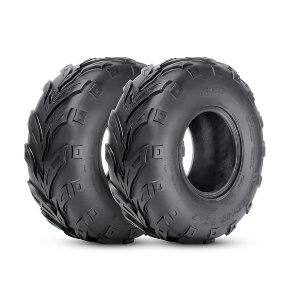 HARBERD 145/70-6 4PR ATV & Go Kart Street Mini Bike Tires 145 70-6 Tubeless off-Road Tires  Set of 2