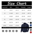 thumbnail image 4 of Men's Sweatshirt Full Zip Up Stand Collar No Hood Casual Jackets with Pockets Long Sleeve Mock Neck Fall Warm Coats, XL, 4 of 10