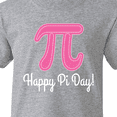 thumbnail image 4 of Inktastic Happy Pi Day Pink Math Symbol Youth T-Shirt, 4 of 5