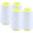 White, variant on EVERLOCK Serger Thread – 4 Cones, 3000 Yards Each – 40 Weight, 2-Ply Spun Polyester – Strong, Low-Lint Overlock Thread for Serger Machines – All-Purpose Sewing & Finishing (White)