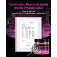 thumbnail image 5 of Inner Brightness Creatine Monohydrate Gummies for Women 5000mg - 6-in-1 with Biotin, Zinc, B6, B12 - Sugar-Free Raspberry Creatine Chewables for Muscle, Energy & Skin - 120 Count, 5 of 9