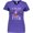 Purple, variant on Inktastic If the Hat Fits Halloween Witch Hat and Bats Women's V-Neck T-Shirt